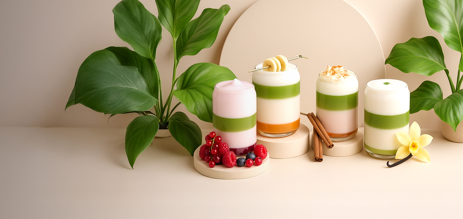 Napoje matcha